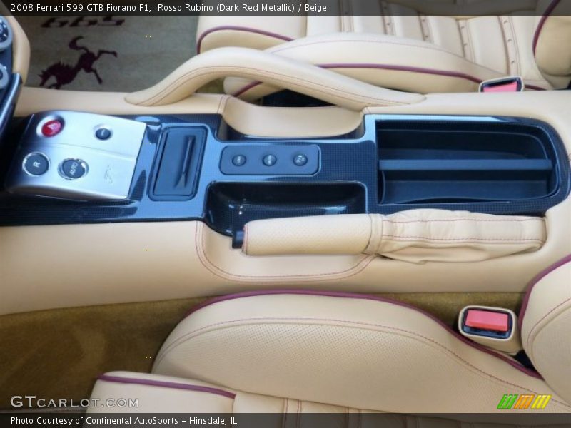 Controls of 2008 599 GTB Fiorano F1