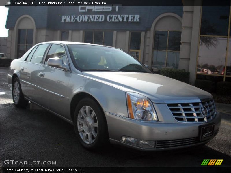 Light Platinum / Titanium/Dark Titanium 2008 Cadillac DTS