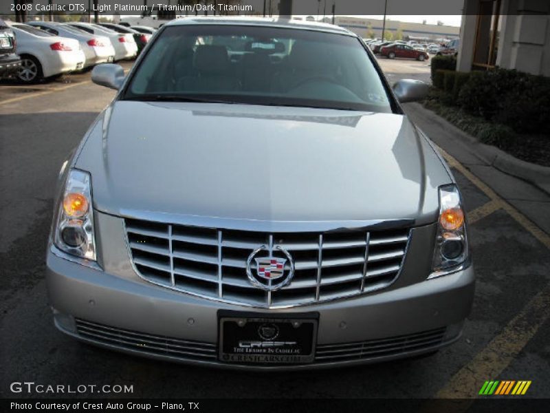 Light Platinum / Titanium/Dark Titanium 2008 Cadillac DTS