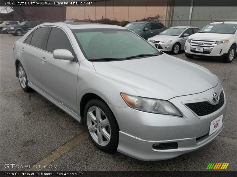 Titanium Metallic / Ash 2007 Toyota Camry SE V6