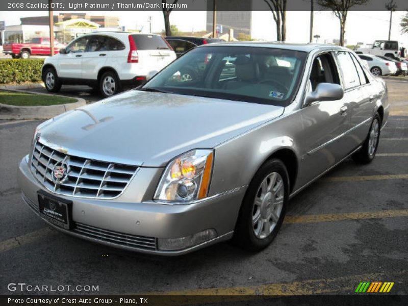 Light Platinum / Titanium/Dark Titanium 2008 Cadillac DTS