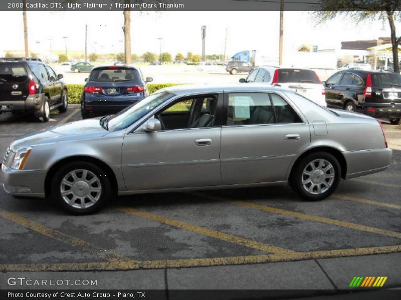 Light Platinum / Titanium/Dark Titanium 2008 Cadillac DTS