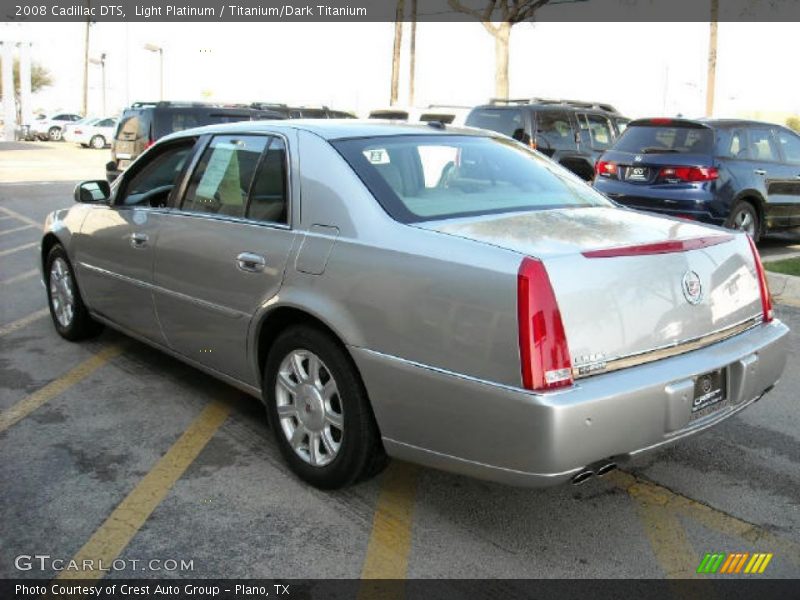 Light Platinum / Titanium/Dark Titanium 2008 Cadillac DTS