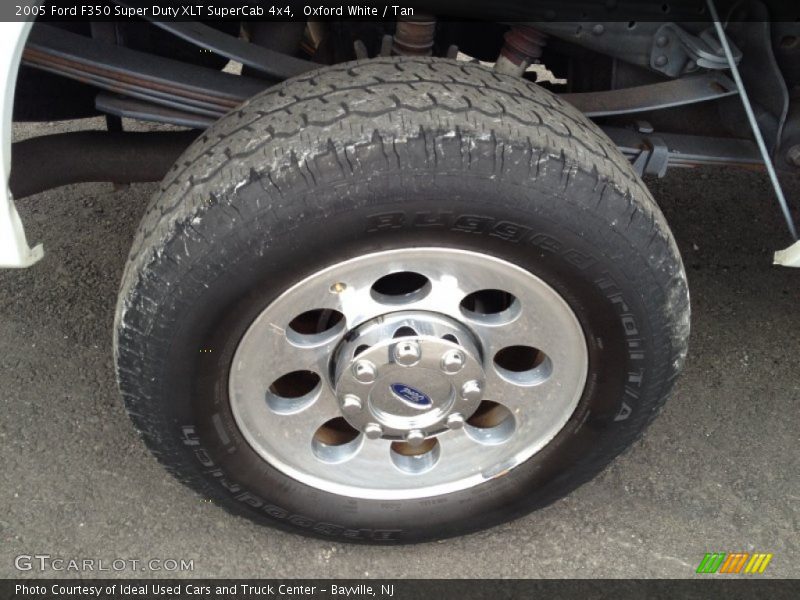 Oxford White / Tan 2005 Ford F350 Super Duty XLT SuperCab 4x4