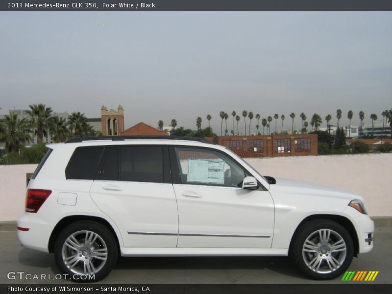 Polar White / Black 2013 Mercedes-Benz GLK 350