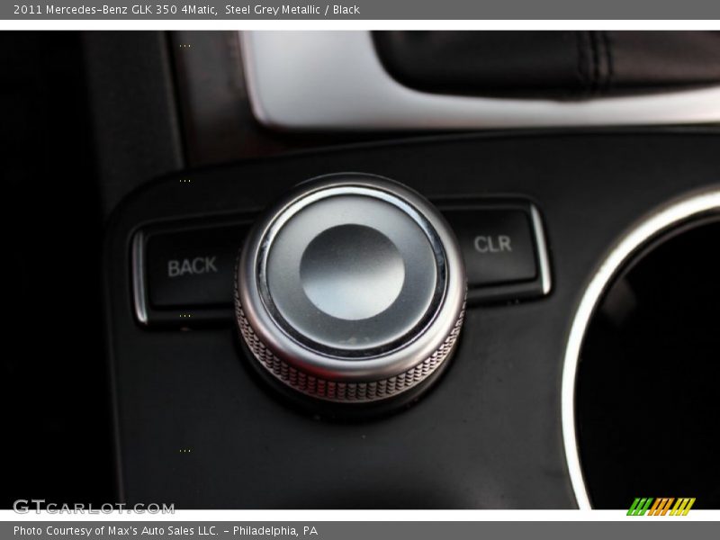 Steel Grey Metallic / Black 2011 Mercedes-Benz GLK 350 4Matic