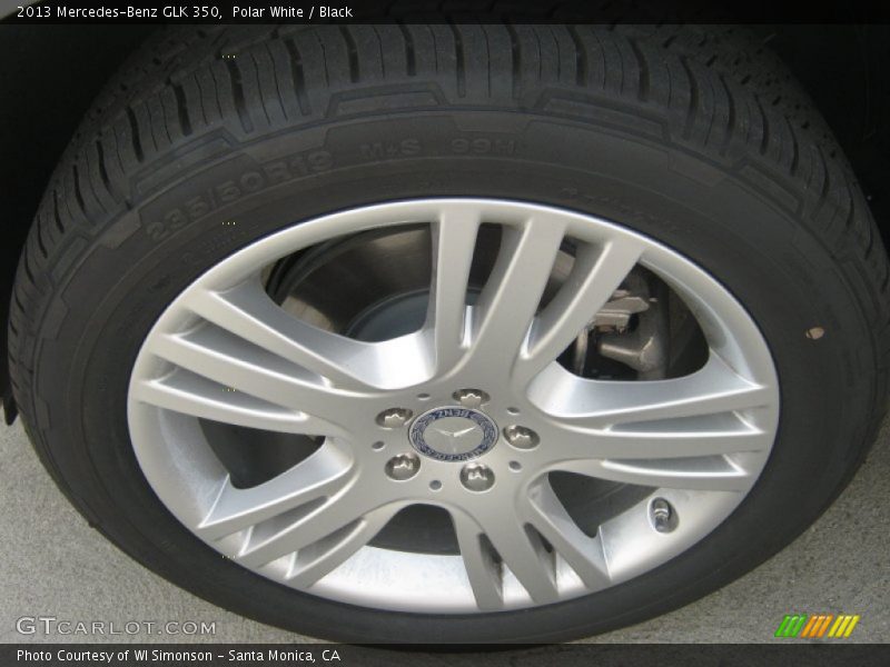 Polar White / Black 2013 Mercedes-Benz GLK 350