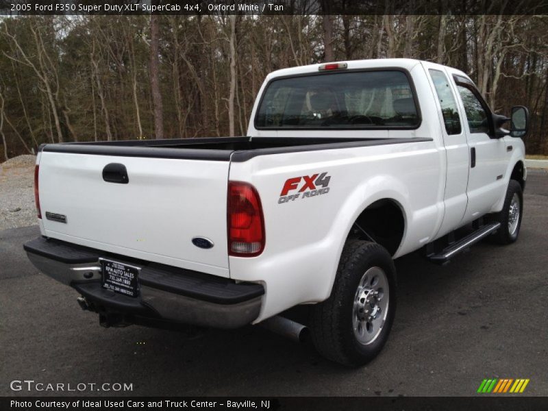 Oxford White / Tan 2005 Ford F350 Super Duty XLT SuperCab 4x4