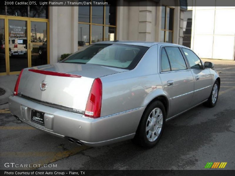 Light Platinum / Titanium/Dark Titanium 2008 Cadillac DTS