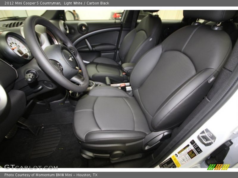 Light White / Carbon Black 2012 Mini Cooper S Countryman