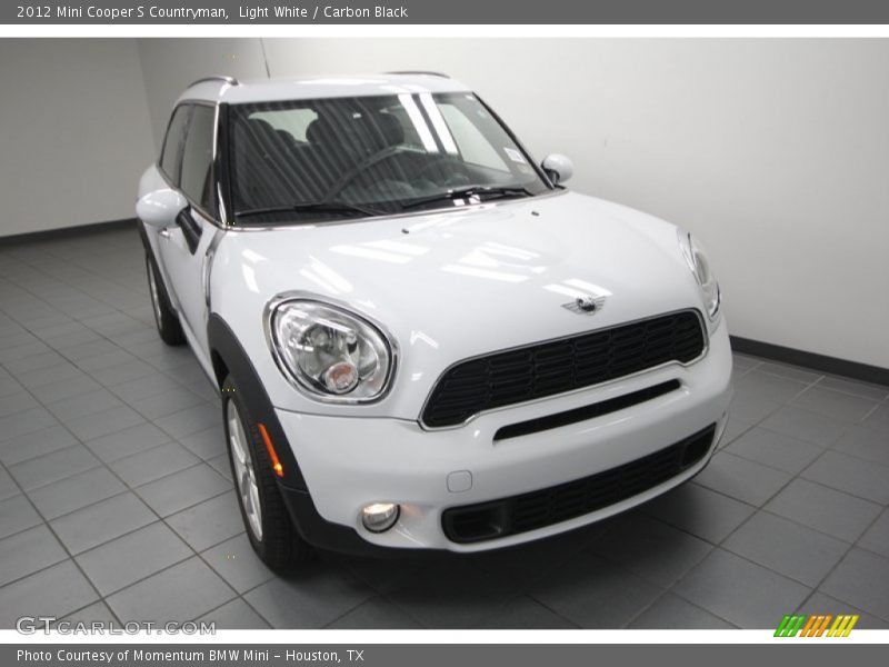 Light White / Carbon Black 2012 Mini Cooper S Countryman