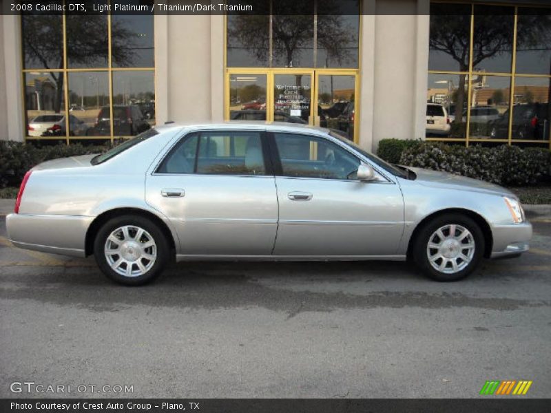 Light Platinum / Titanium/Dark Titanium 2008 Cadillac DTS