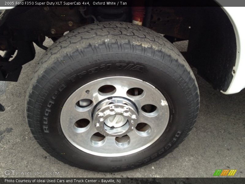 Oxford White / Tan 2005 Ford F350 Super Duty XLT SuperCab 4x4