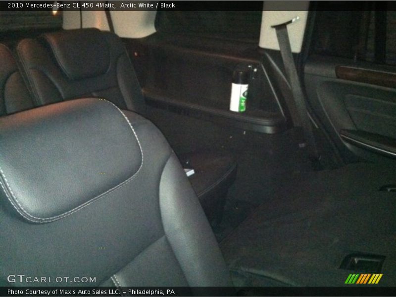 Arctic White / Black 2010 Mercedes-Benz GL 450 4Matic