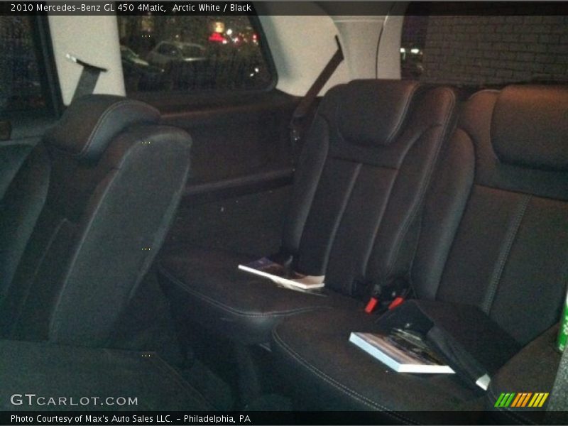 Arctic White / Black 2010 Mercedes-Benz GL 450 4Matic