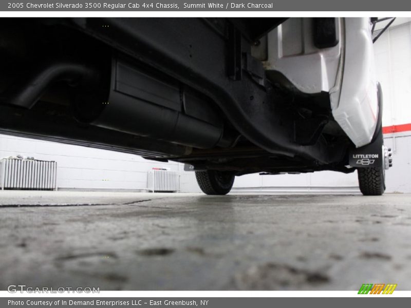 Summit White / Dark Charcoal 2005 Chevrolet Silverado 3500 Regular Cab 4x4 Chassis