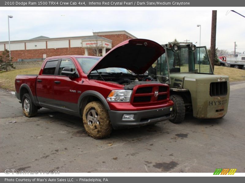 Inferno Red Crystal Pearl / Dark Slate/Medium Graystone 2010 Dodge Ram 1500 TRX4 Crew Cab 4x4
