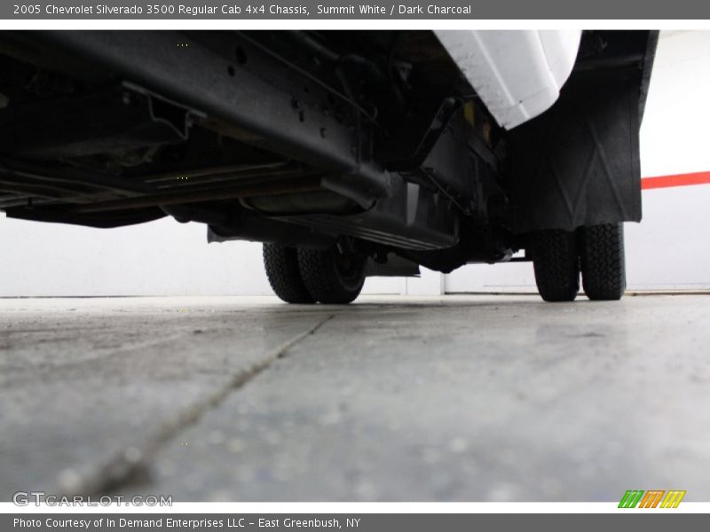 Summit White / Dark Charcoal 2005 Chevrolet Silverado 3500 Regular Cab 4x4 Chassis