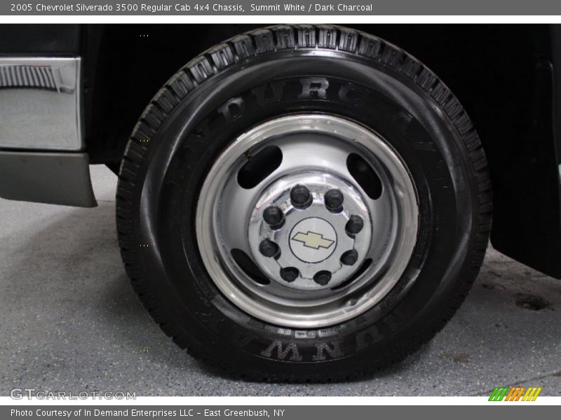 Summit White / Dark Charcoal 2005 Chevrolet Silverado 3500 Regular Cab 4x4 Chassis