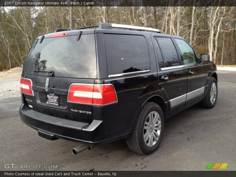 Black / Camel 2007 Lincoln Navigator Ultimate 4x4