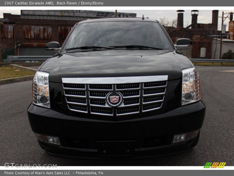 Black Raven / Ebony/Ebony 2007 Cadillac Escalade AWD