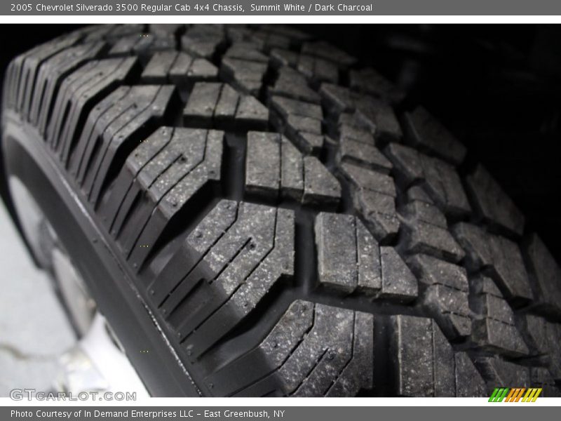 Summit White / Dark Charcoal 2005 Chevrolet Silverado 3500 Regular Cab 4x4 Chassis