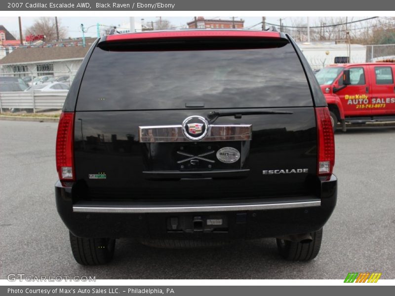 Black Raven / Ebony/Ebony 2007 Cadillac Escalade AWD