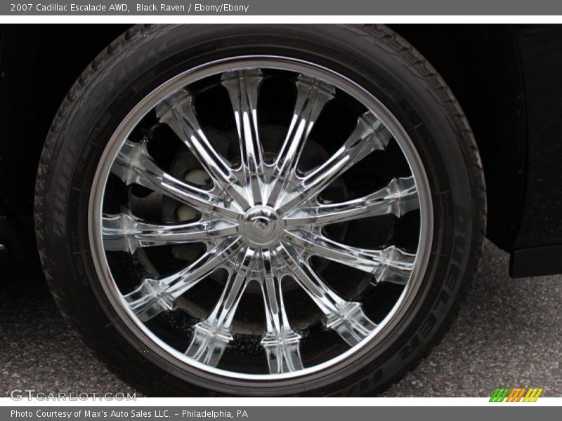 Black Raven / Ebony/Ebony 2007 Cadillac Escalade AWD