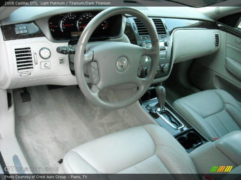 Light Platinum / Titanium/Dark Titanium 2008 Cadillac DTS