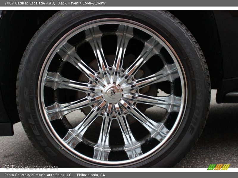 Black Raven / Ebony/Ebony 2007 Cadillac Escalade AWD