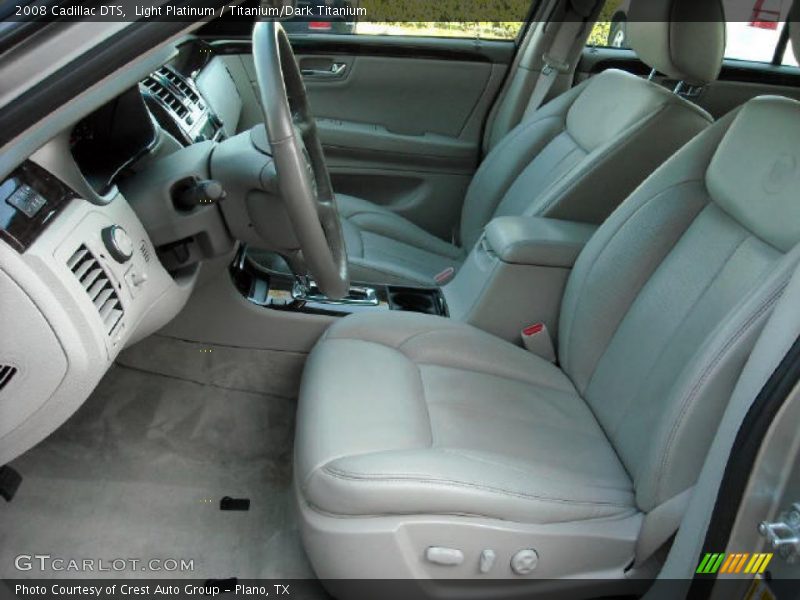 Light Platinum / Titanium/Dark Titanium 2008 Cadillac DTS