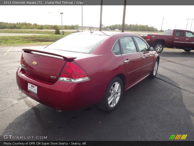 Crystal Red Tintcoat / Gray 2013 Chevrolet Impala LTZ