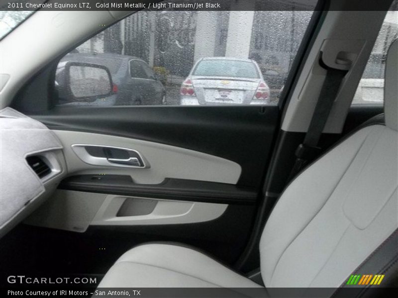 Gold Mist Metallic / Light Titanium/Jet Black 2011 Chevrolet Equinox LTZ