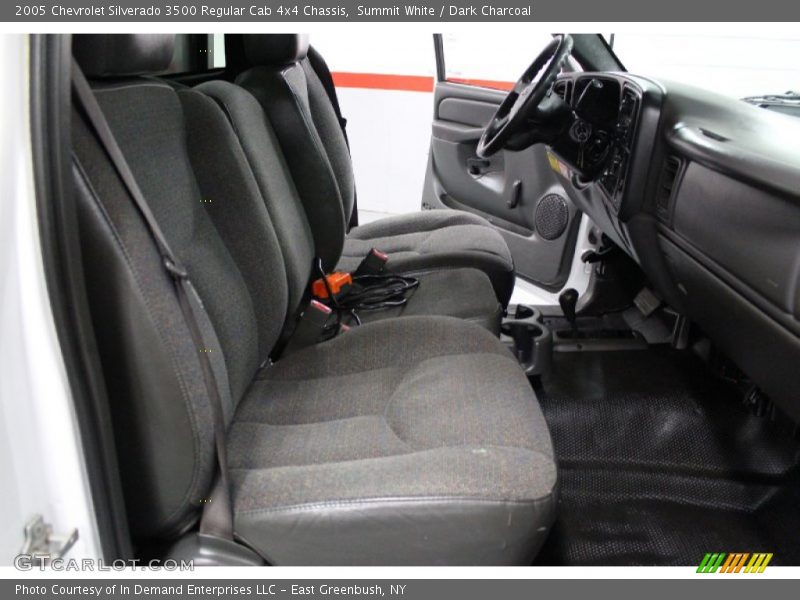 Summit White / Dark Charcoal 2005 Chevrolet Silverado 3500 Regular Cab 4x4 Chassis