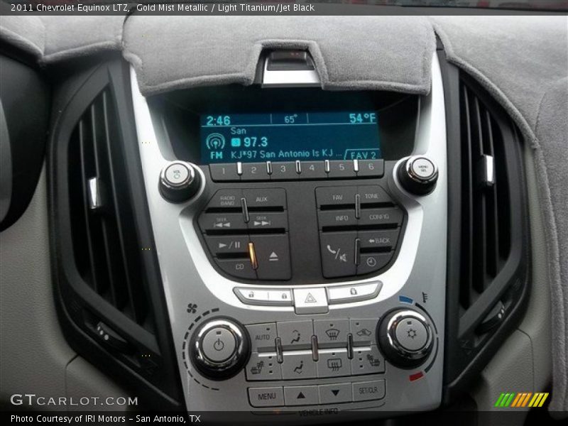 Gold Mist Metallic / Light Titanium/Jet Black 2011 Chevrolet Equinox LTZ