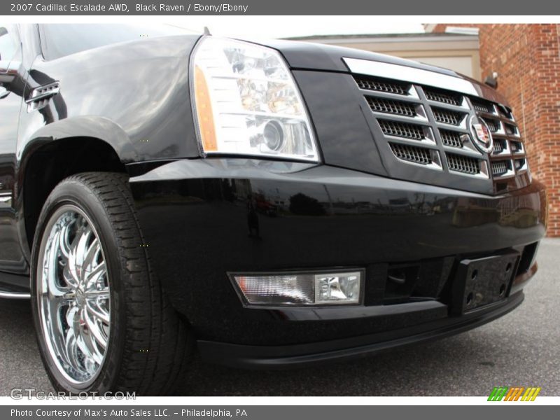 Black Raven / Ebony/Ebony 2007 Cadillac Escalade AWD