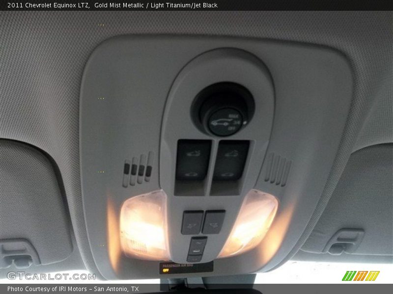Gold Mist Metallic / Light Titanium/Jet Black 2011 Chevrolet Equinox LTZ