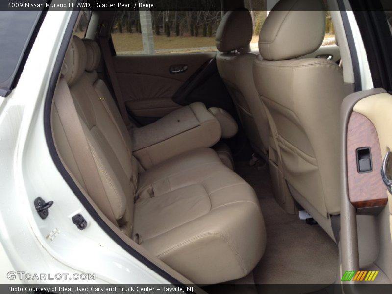 Glacier Pearl / Beige 2009 Nissan Murano LE AWD
