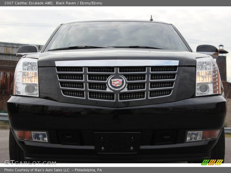 Black Raven / Ebony/Ebony 2007 Cadillac Escalade AWD