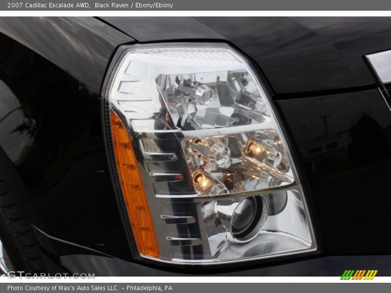Black Raven / Ebony/Ebony 2007 Cadillac Escalade AWD