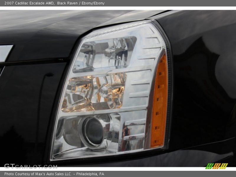 Black Raven / Ebony/Ebony 2007 Cadillac Escalade AWD