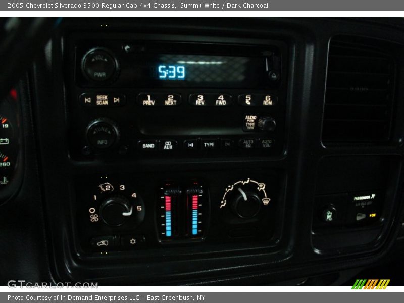 Summit White / Dark Charcoal 2005 Chevrolet Silverado 3500 Regular Cab 4x4 Chassis