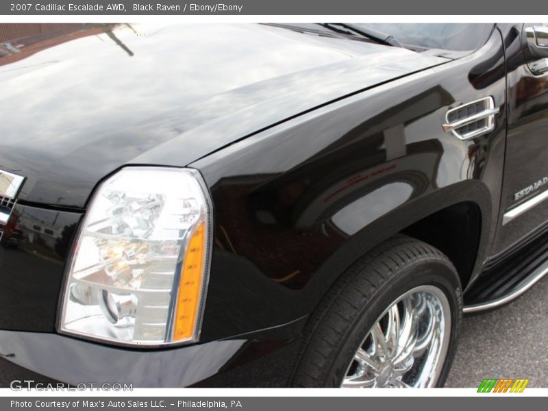 Black Raven / Ebony/Ebony 2007 Cadillac Escalade AWD