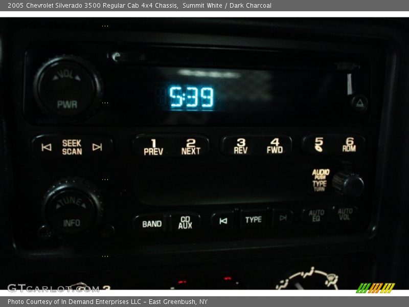 Summit White / Dark Charcoal 2005 Chevrolet Silverado 3500 Regular Cab 4x4 Chassis