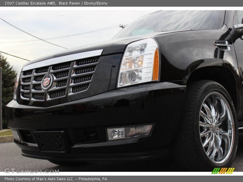 Black Raven / Ebony/Ebony 2007 Cadillac Escalade AWD