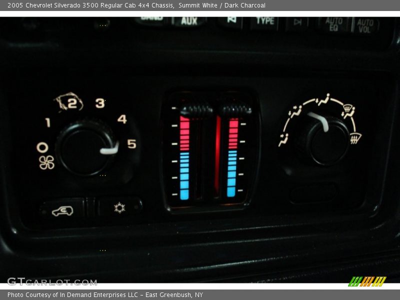 Summit White / Dark Charcoal 2005 Chevrolet Silverado 3500 Regular Cab 4x4 Chassis