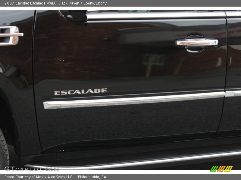Black Raven / Ebony/Ebony 2007 Cadillac Escalade AWD