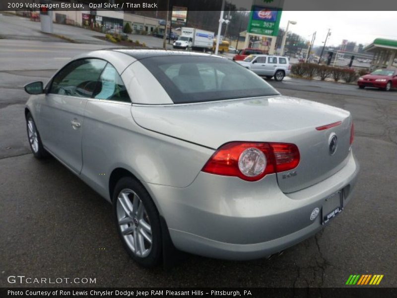 Opal Silver / Titan Black 2009 Volkswagen Eos Lux