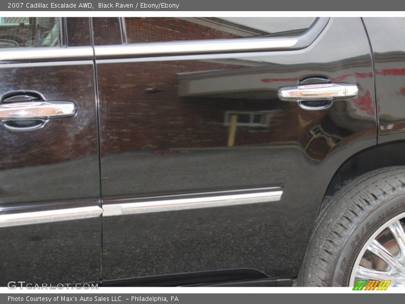 Black Raven / Ebony/Ebony 2007 Cadillac Escalade AWD