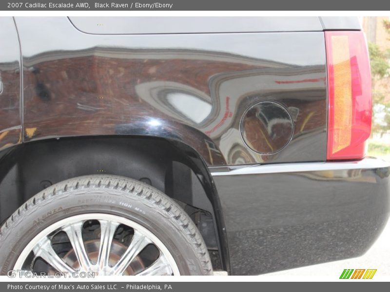 Black Raven / Ebony/Ebony 2007 Cadillac Escalade AWD